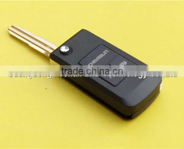 2 Buttons Remote Flip Key Fob for Chevrolet Epica photo-4