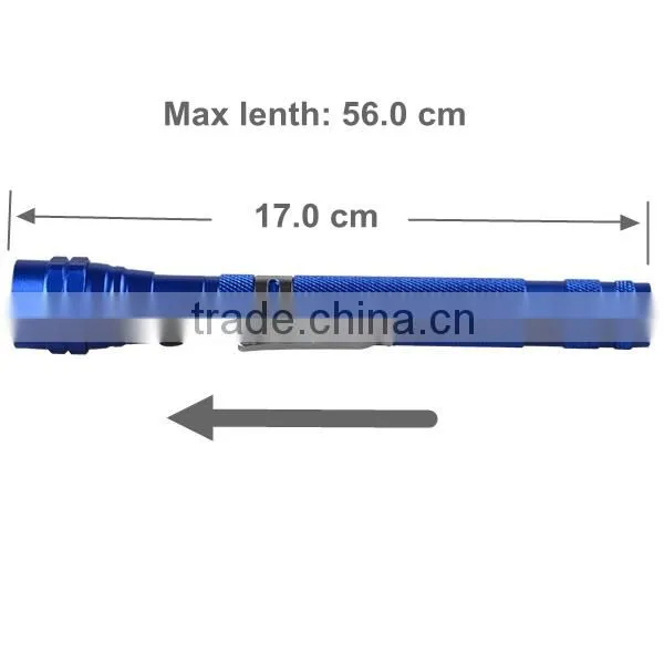 Topcom Mini LED Aluminium Alloy Flexible Magnet Flashlight photo-4