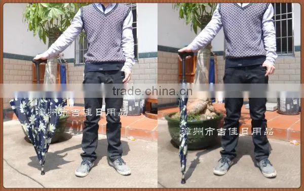 For Old Man Walking Stick Umbrella photo-2