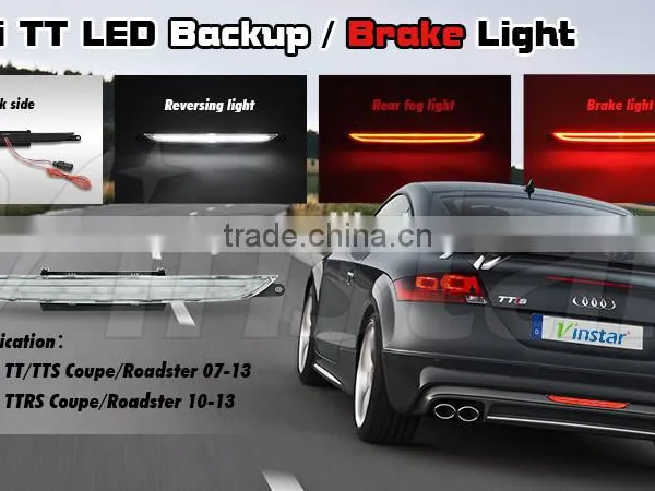 Vinstar New Arrival for TT/TTS Coupe/Roadster Car Flashing Led Brake Light photo-6