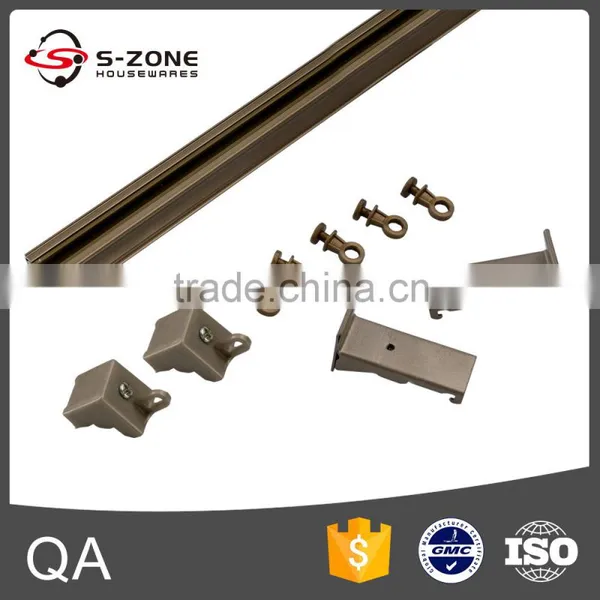 Building Materials Wall Mounting Silent Curtain Track photo-6