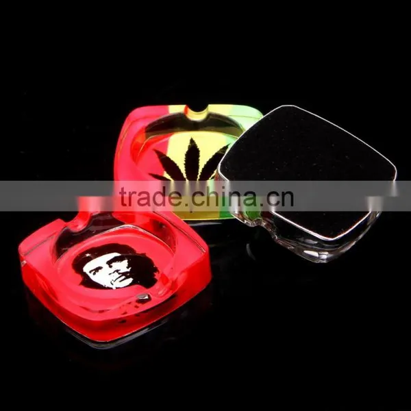 Crystal Glass Ashtray With Logo for Gift Promotion photo-4