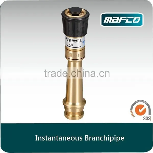 Brass Full Jet Spray Nozzle Marine Fire Hose Nozzles Fire Hydrant Nozzles photo-3
