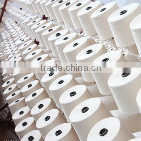 Popular 30/2 Dyed Spun Polyester Yarn /polyester Yarn for Weaving photo-6