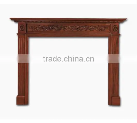 Mahogany Fire Surround Georgian Large Indoor Furniture.