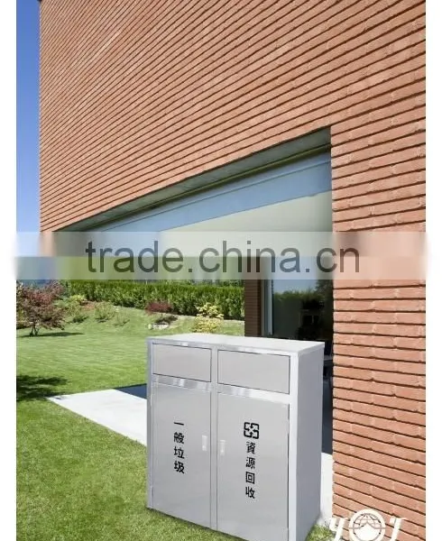 Best Price High Quality Stainless Steel Cheap Recycle Garbage Bin photo-2