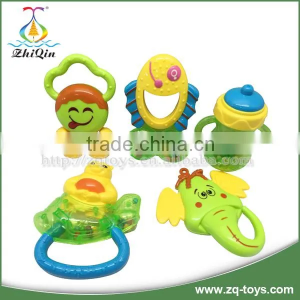Brand new hand ring bell hand bell ring baby teether toy for wholesales