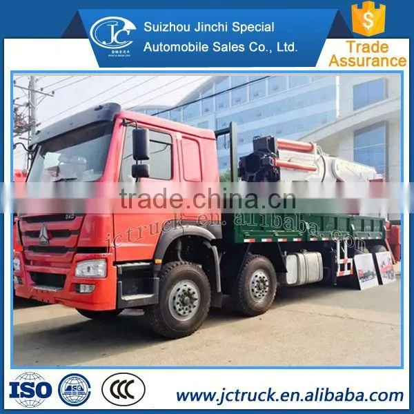 China's Exports of 120T HOWO SINO 8x4 Crane Truck Distributor photo-2