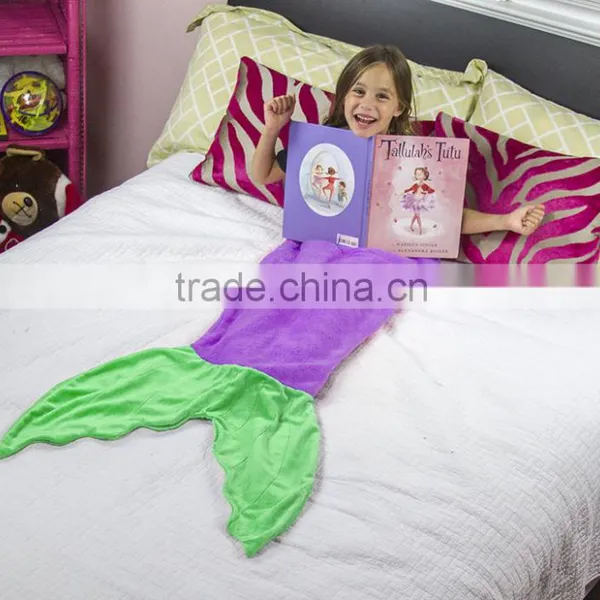 Wholesale Mermaid Tail Blanket For Children photo-3