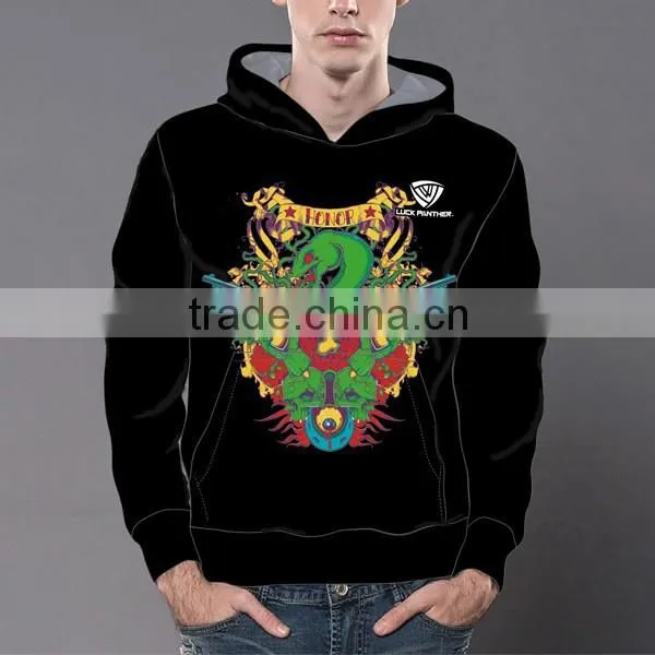 Wholesale Men's Custom Sweatshirt, Sublimation Hoodies Custom photo-4
