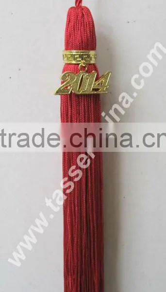 9" Jumbo/Master Graduation Cap Tassels(Red) photo-2