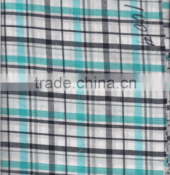 100% Cotton Yarn Dyed Shirting Fabric Textile Stock-5 photo-2