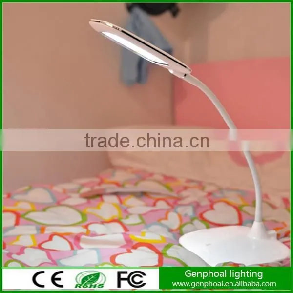 2015 Led Desk Lamp Ultra-thain Plated Edge Lamp Head,ultra-fine Goose Neck Lamp Arm Usb Charging Cable User Manual photo-5
