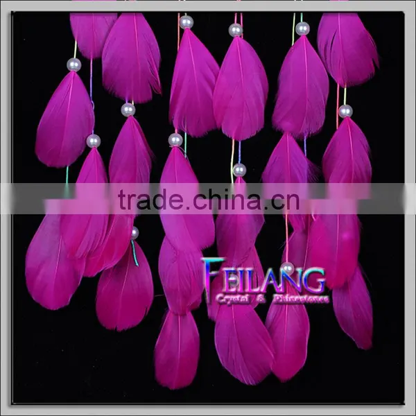 Purple Lace Dream Catchers Feathers Wall Hanging Decoration Quality Choice photo-3