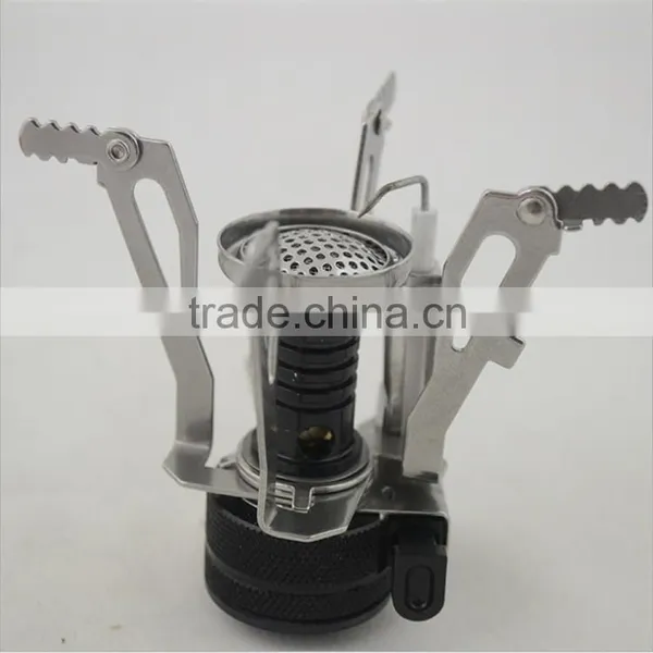 Gas Camping Stove Gas-Powered Butane Camping Picnic Stove Weight:122g Rated photo-5