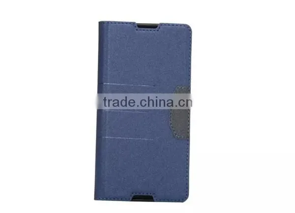 Matt Stand PU Leather Wallet Case Cover For Sony Xperia Z4 photo-2