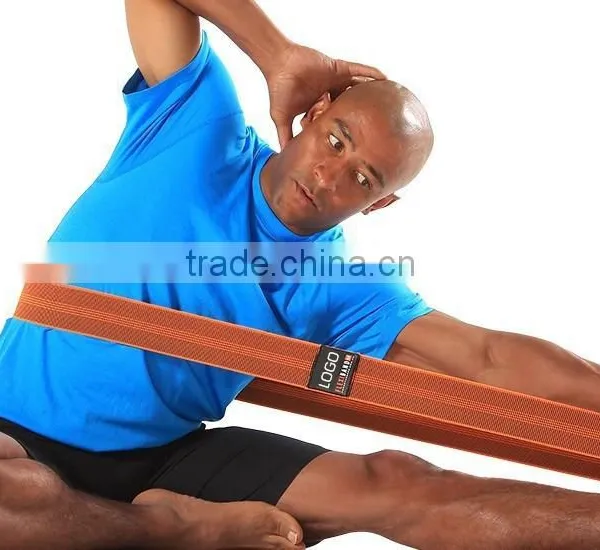 New Fancy Yoga Stretch Strap Belt/Strong Yoga Elastic Strap for Waist Leg Arm Quality Choice photo-5