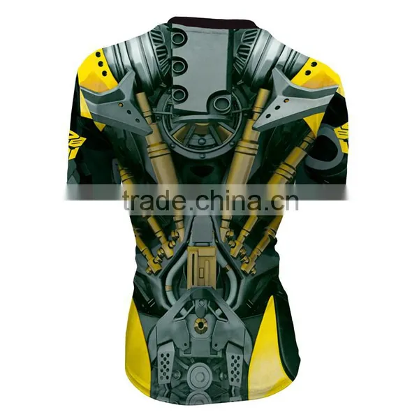 Avengers United States Super Hero Clothing Apparel Shorts Sports Running Tights Spandex Slim 3D Printing t Shirt photo-3