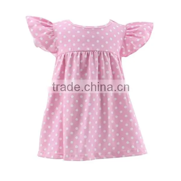 The Latest Fashions Children's Boutique Clothing Polka Dots Baby Girls Dress Princess Dress photo-6