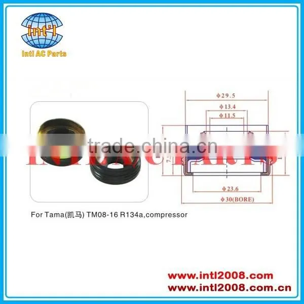Shaft Lip Compressor Seal Kit for TAMA TM15 /TM16 A/C Parts Compressor Shaft Seal photo-2
