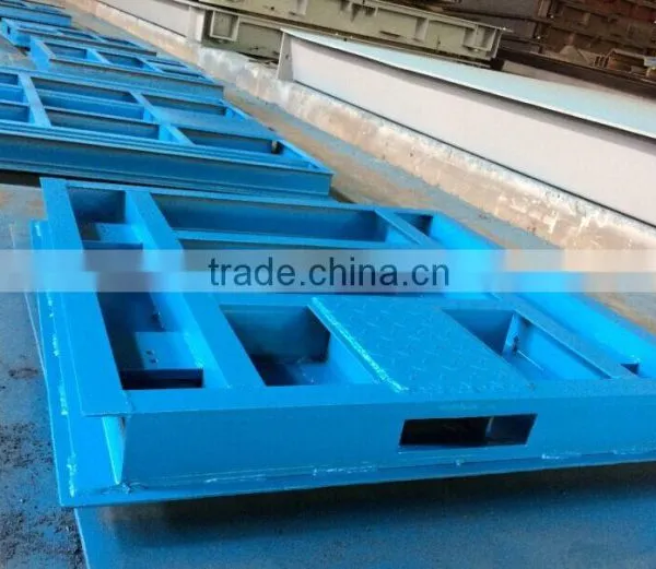 1000kg ~5000kg 6 mm Thickness Industrial Floor Scale With Indicator photo-2