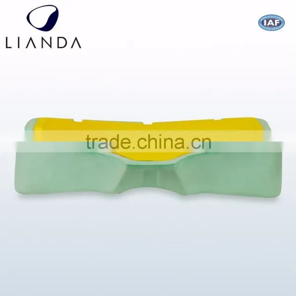 100% Polyurethane PU China Professional OEM Supplier Memory Foam Pillow Wave Pillow for Neck photo-3