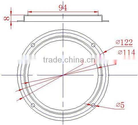 Optical COB Led Glass Lens 100mm 60 Degree for LED High Bay Lights photo-4