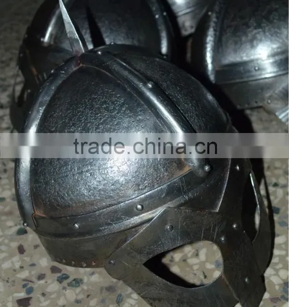 ANTIQUE FINISH VIKING HELMET