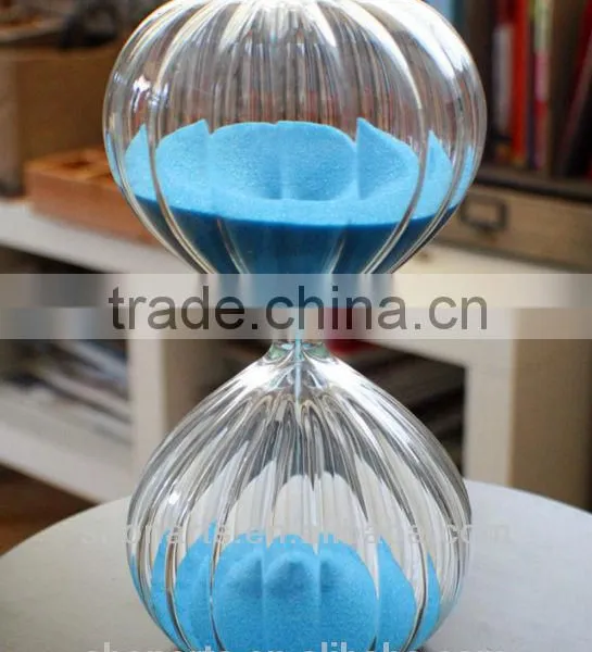 Handmade 10" Hour Glass With Color Sand photo-2