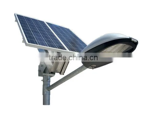 RJ Factory 30W 50W 60W 80W Led Outdoor All in One Solar Power Street Light