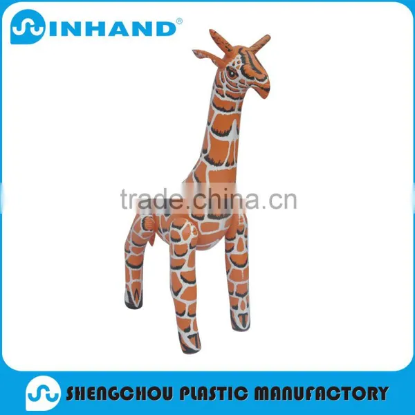 Custom Pvc Inflatable Giraffe Promotional Animal Toy photo-2