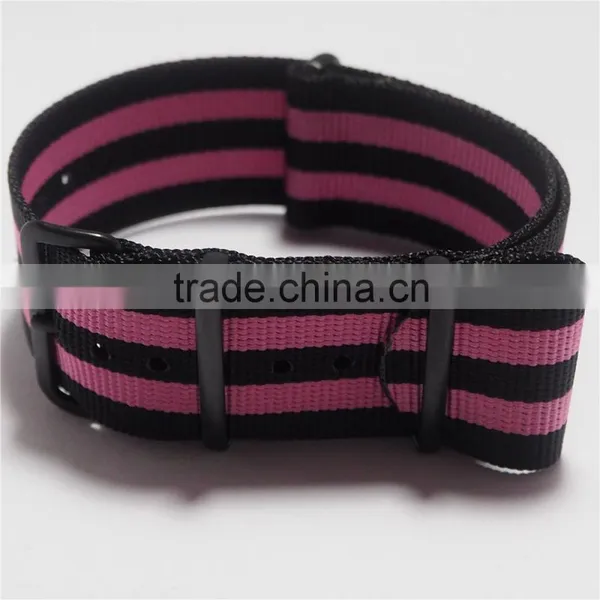 PVD Black Heat Welded Watch Band 20mm With Wrist photo-2