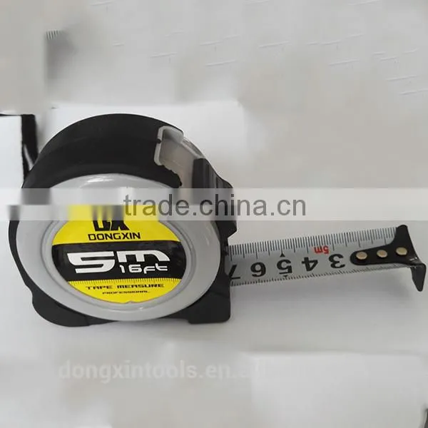 3m 5m 7.5m Professional Rubber Co-molded Abs Case Steel Measuring Tape photo-2