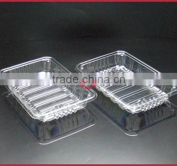 Disposable Plastic PET Packaging Tray Food-grade Safty Eco-friendly Transaprent DY-PA001 photo-4