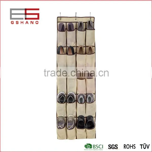 20 Pockets 5 Shelf Over the Door Shoe Organizer, Shoe Storage photo-2