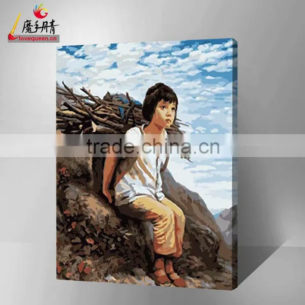 Handmade Oil Painting By Number With High Quality