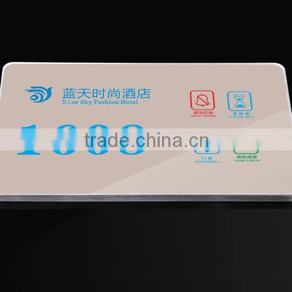 Doorplate Hotel/house/hospital Touch Screen Electronic Doorplate Room Number