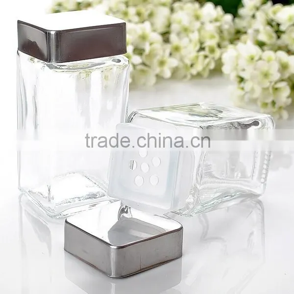 Kitchen Glass Jars for Spice Storage