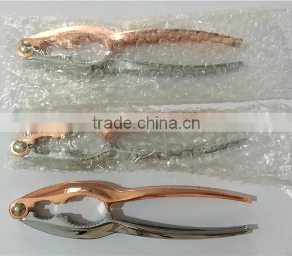 NEW DESIGN ROSE GOLD COLOR AND CHROME COLOR ZINC ALLOY NUTCRACKER photo-4