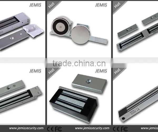 High Quality 12V/24V Adjustable Electromagnetic Sliding Safe Lock With 280kg/600lbs Holding Force photo-5