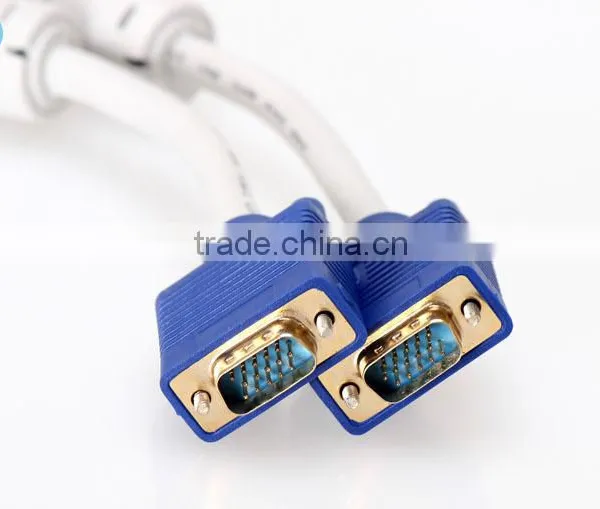 1.5M Blue Model VGA Cable Male to Male photo-2