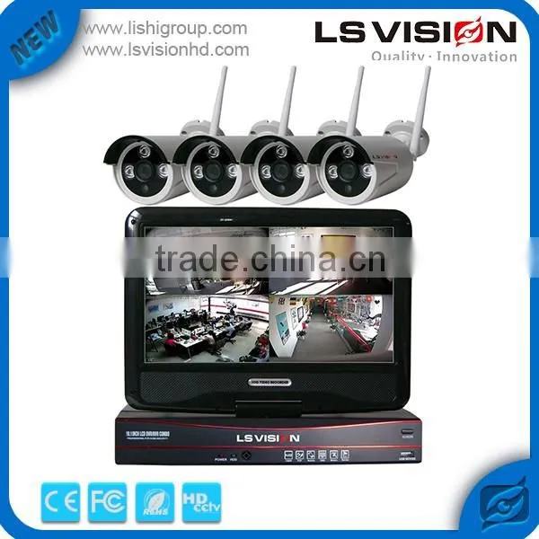 LS VISION Home Security Camera ip Network Camera System Wifi Nvr Kit