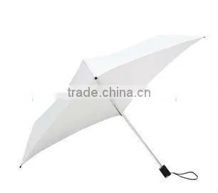 All Square Compact - White Wedding Umbrella