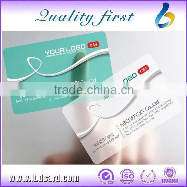 PVC Transparent Cards Plastic RFID Cards photo-2