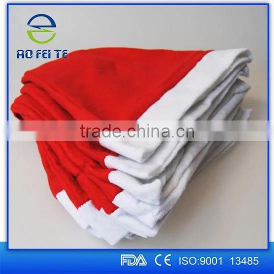 Christmas Items Wholesale Christmas Party Super Soft Red White Santa Claus Christmas Hat photo-4