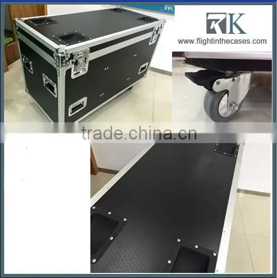 RK Case 48" Crate Style Trunk Cases - 1/2" Ply W/Wheels - 4 Pc Stacking Set photo-4