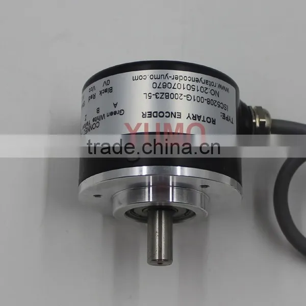 ISC5208 200 Phase CNC System Machine Solid Shaft Encoder Optical Price Incremental Rotary Encoder photo-3