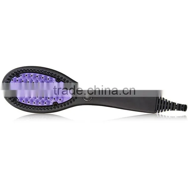 LCD Display Electric Straightening Hair Brush as Seen on TV photo-2