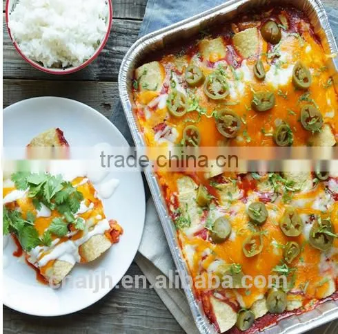 Disposable Rectangle Aluminium Foil Baking Pan,/oblong Aluminium Food Pan photo-3
