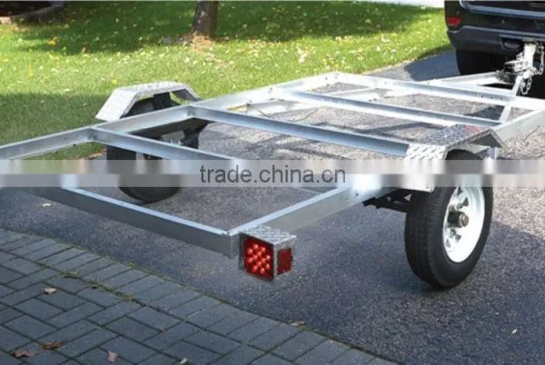 Large Fishing Kayak Hunting Motorcycle Aluminum Utility Trailer Kit 4 ft x 8 ft photo-3